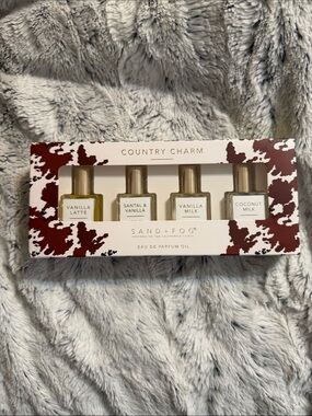 Sand + Fog Country Charm Vanilla & Coconut Milk Perfume Oil Set - Neutral